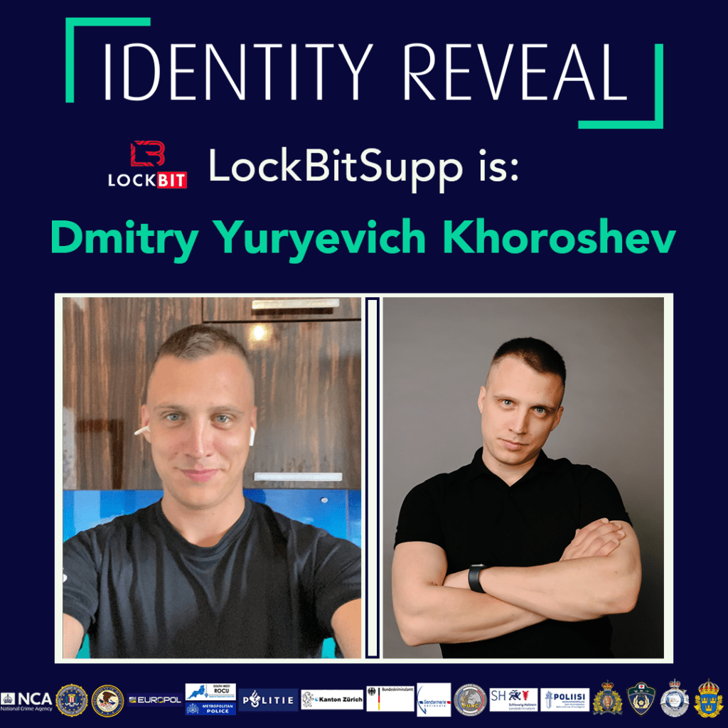 LockBitSupp identified and&nbsp;sanctioned.